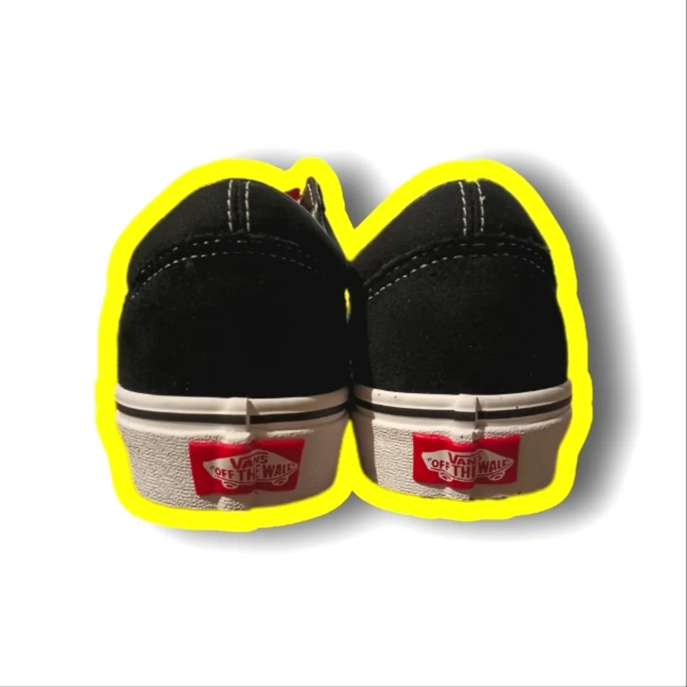 VANS Old Skools Blk/Wht - Picture 3 of 4